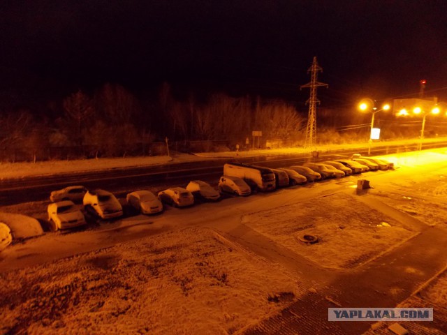 А за окном...