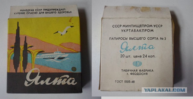 История папирос