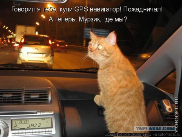 Навигатор сказал "поворачивай" - он и повернул...