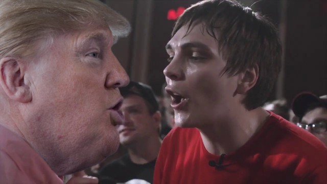 Фотожаба "Профиль Трампа"