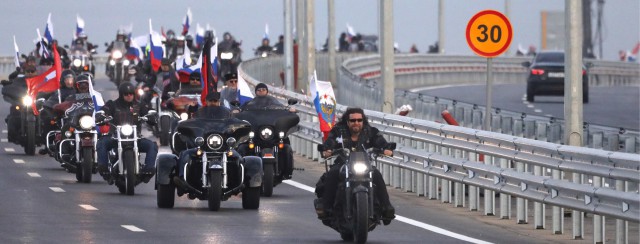 Во время открытия железнодорожной части Крымского моста...