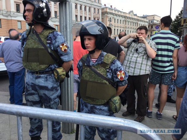 Митинг за допуск на выборы независимых кандидатов. Прямой эфир. 27.07