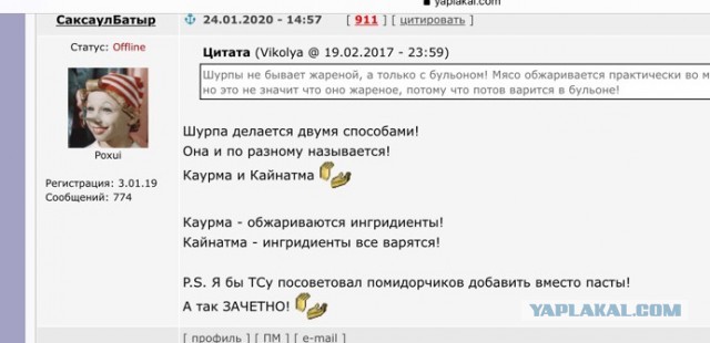 Шурпа жареная