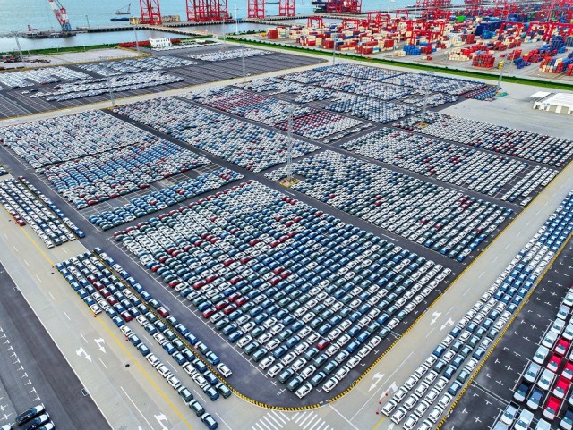 Порты Бельгии забиты не проданными китайскими электромобилями