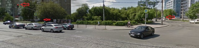 На одном из переходов Санкт-Петербурга