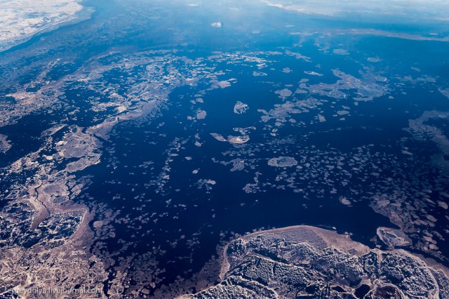 Как выглядит Север России с высоты АН-24
