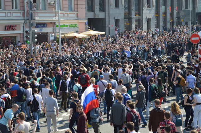 Я тут на митинг вчера сходил