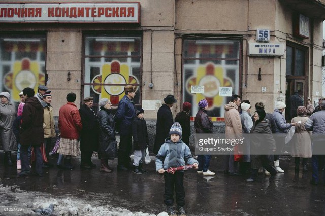 1991. Москва в объективе западных корреспондентов