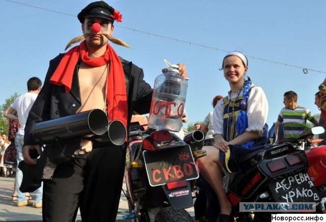 Тем временем в российской деревне