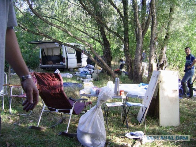 Отдых на Ахтубе. Автотуристам-рыбакам посвящается.