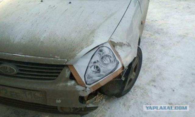 Гениальные ремонты автомобиля!