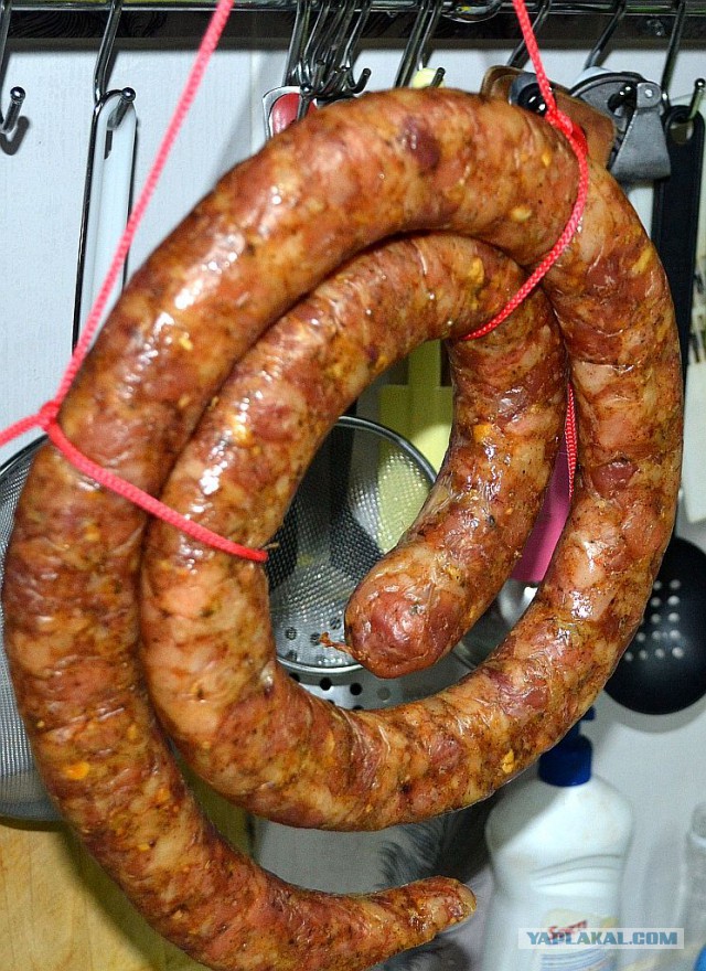 "Краковская" и "сервелат" в домашних условиях