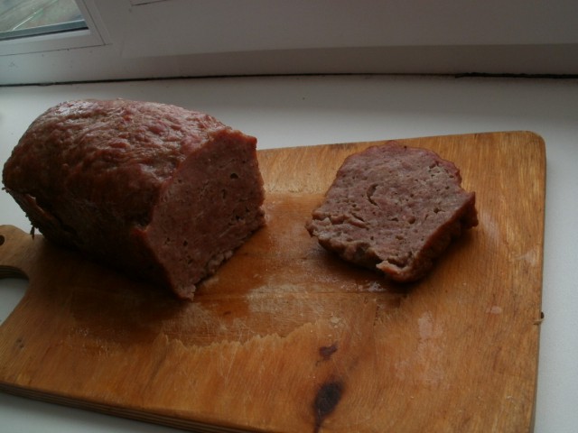 Баварский "мясной хлеб"