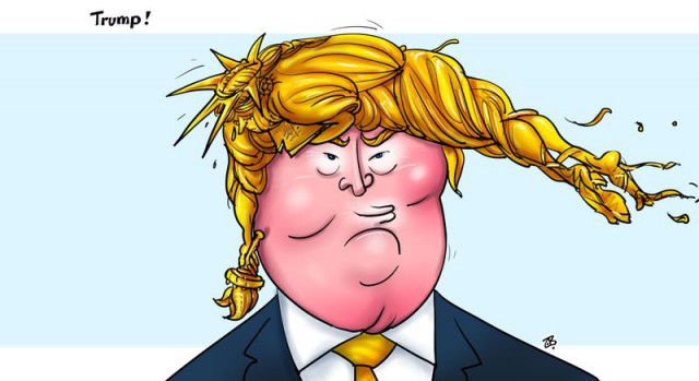 15 карикатур про нового президента США