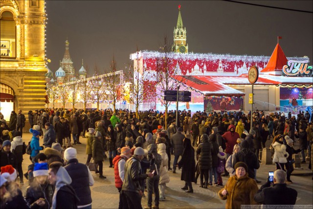 Как в Москве 2019 встретили