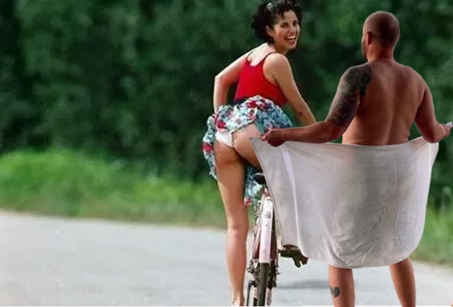 Фотожаба: Эксгибиционист