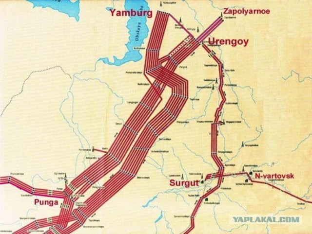 на западе Украины поражёно ПГХ 17 млрд кубометров газа