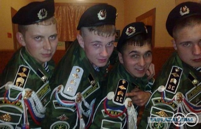 Новый Год в российской армии