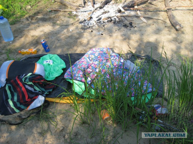 Сплав на байдарке по реке Ока.