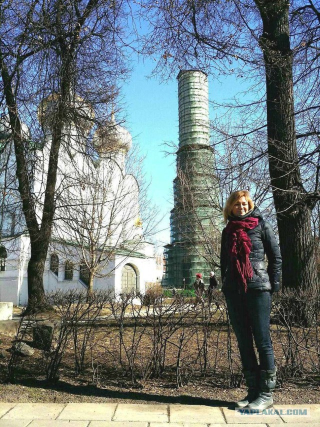 В Москве горит Новодевичий монастырь