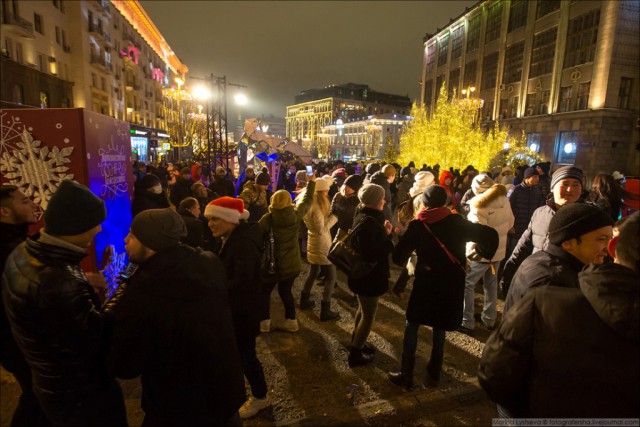 Как в Москве 2019 встретили