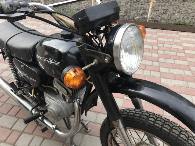 Капсула времени: Мотоцикл "Минск" 1992 года с пробегом 257 км