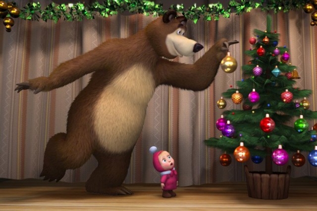 Мультфильм "Маша и Медведь" вошел в пятерку самых востребованных в мире
