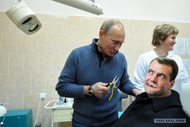 Фотожаба: Стоматолог Путин