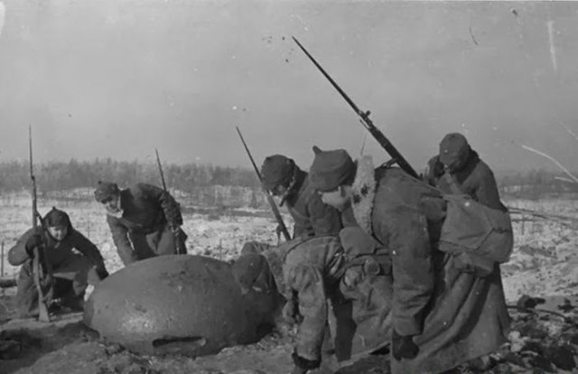 Обмундирование вермахта зимой в Сталинграде