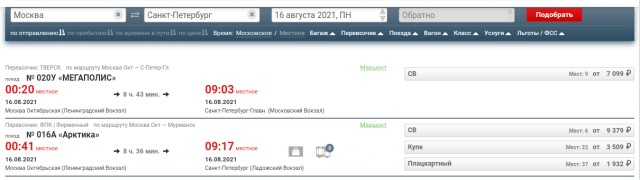 Москву и Петербург соединит новая высокоскоростная железная дорога