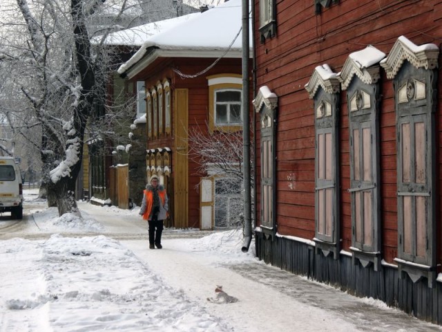 Иркутск с высоты птичьего полета