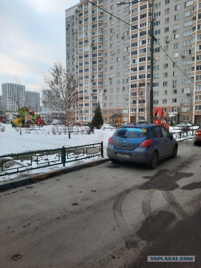 Очень «вежливая» автолядь из Бутово