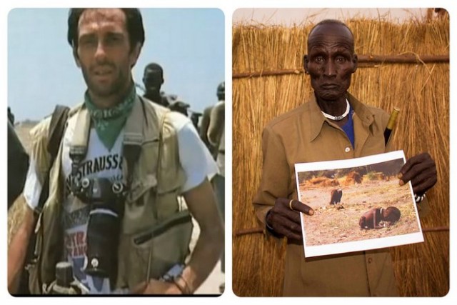 «Девочка и стервятник»: как всего один репортажный снимок разрушил карьеру и жизнь фотографа Кевина Картера.Судан, 25 марта 1993