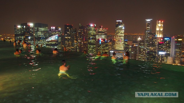 Сингапур. Гостиница "Марина Бэй"