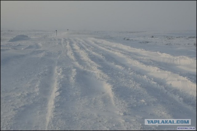 Поездка по Ямальским зимникам
