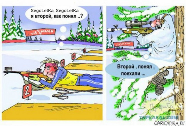 Биатлон сезон 2014/2015 часть 6.