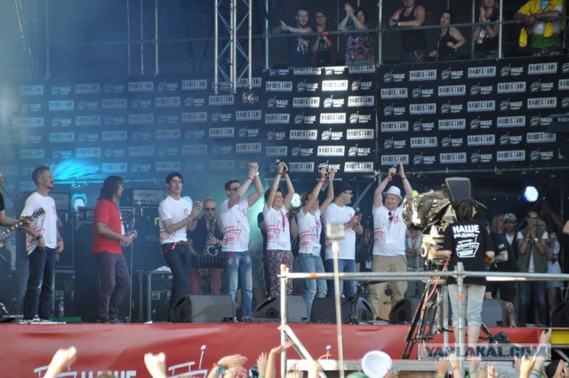 Лучшее с фестиваля "Нашествие-2015"