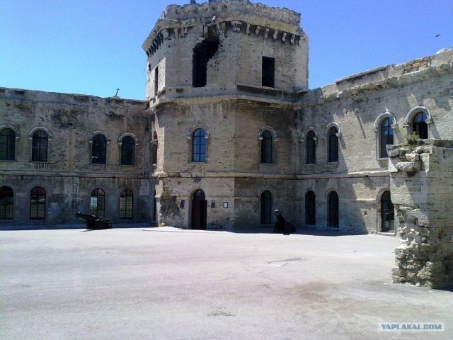 Пулеметная точка в Михайловской батарее