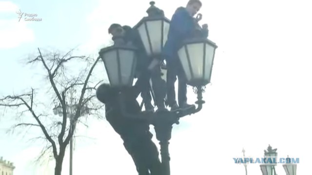 Навального задержали в центре Москвы