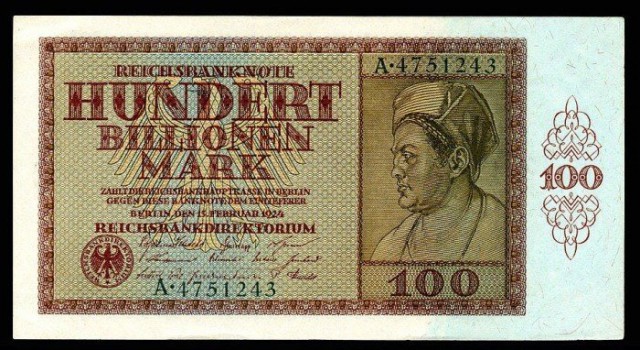 Гиперинфляция в фотках (Германия 1923г)