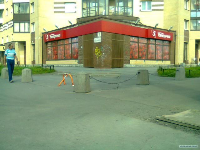 Рейд по незаконным парковкам в Спб.