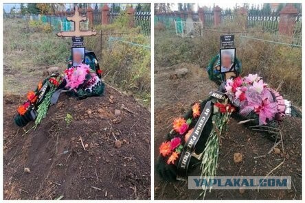 На родине первого президента Татарстана пилят кресты на могилах