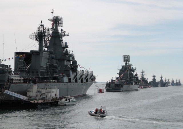 Российский флот готовился к крупному сражению с Западом