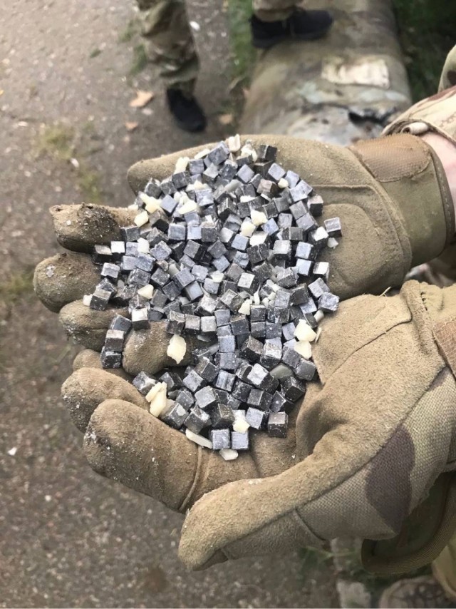 Центральный рынок в Константиновке Донецкой области (под контролем Украины) подвергся обстрелу