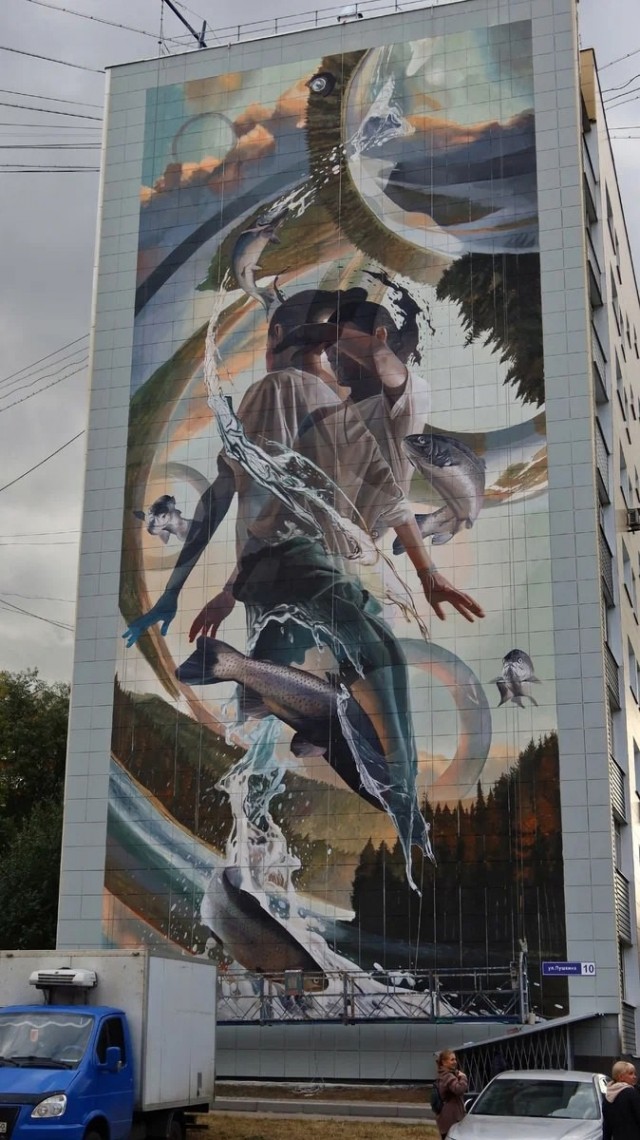 Муралы в Балашихе