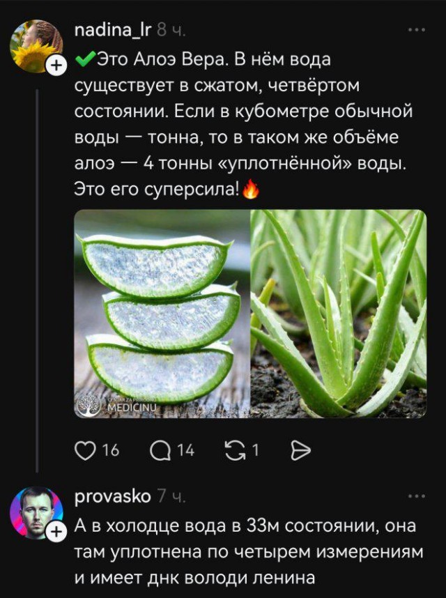 О воде