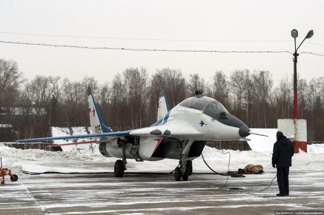 Полет на МИГ-29.