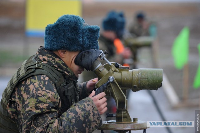 Испытания военных: Сухопутные войска РК