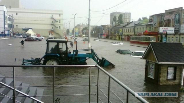 Потоп в Курсе (фото)