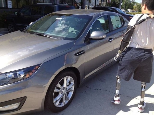 Удивительная сила воли и любовь к жизни!